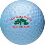 Colored Golf Balls with Multi color imprint with Logo