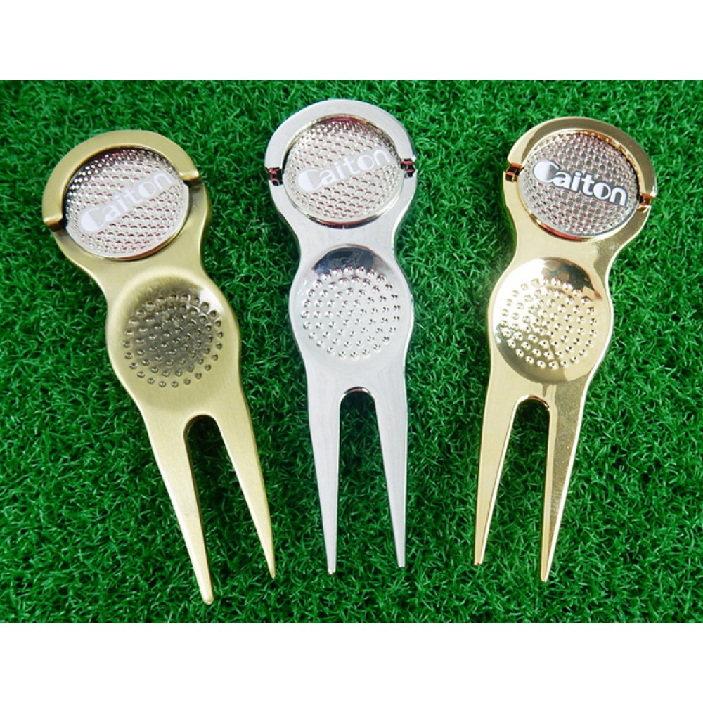 Custom Metal Golf Divot Tool Custom Metal Golf Divot Tool