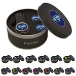 Pitchfix Fusion 2.5 Tin w/ Two Extra Ball Markers with Logo
