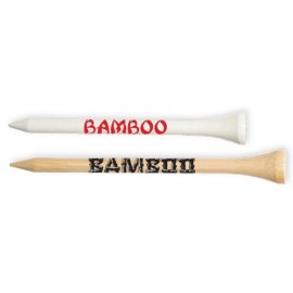 Promotional Pride Bamboo Golf Tees 2 " - 1 Color Shank Imprint