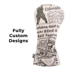 Logo Branded Pins and Aces Custom Driver Head Cover