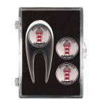 Contemporary Executive Tournament Golf Kit (Die Struck) with Logo