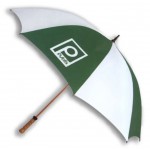 62" Wind Breaker Golf Umbrella Logo Printed