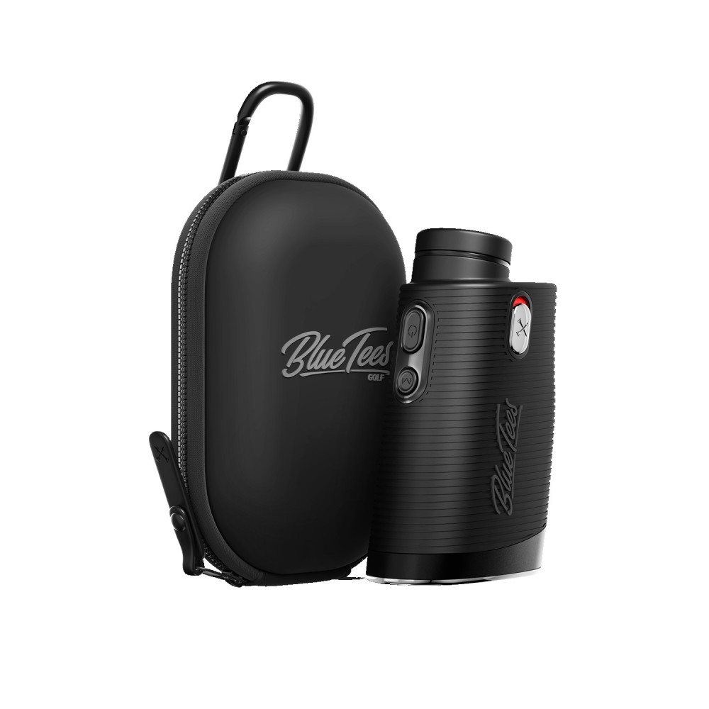 Blue Tees Golf Series 4 Ultra Rangefinder with Customized Case with Logo