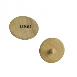 Wooden Round Golf Ball Markers with Logo  Wooden Round Golf Ball Markers with Logo