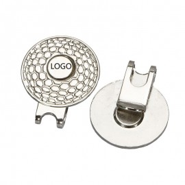 Logo Branded Golf Hat Clip