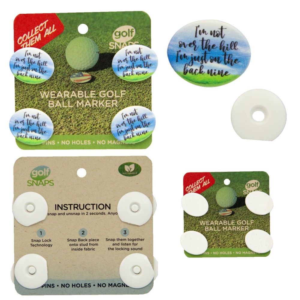 Custom Wearable Golf Marker with Logo Custom Wearable Golf Marker with Logo