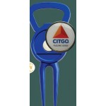 Bottle Opener Divot Tool with Logo