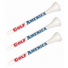 2 1/8" Golf Tee / 2 Color (Bulk) with Logo  2 1/8" Golf Tee / 2 Color (Bulk) with Logo