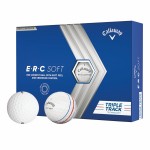Personalized Callaway ERC Soft Triple Track 23 White Golf Balls (Dozen)