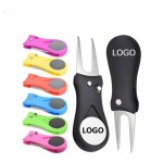 Personalized Foldable Golf Divot Repair Tool with Ball Marker
