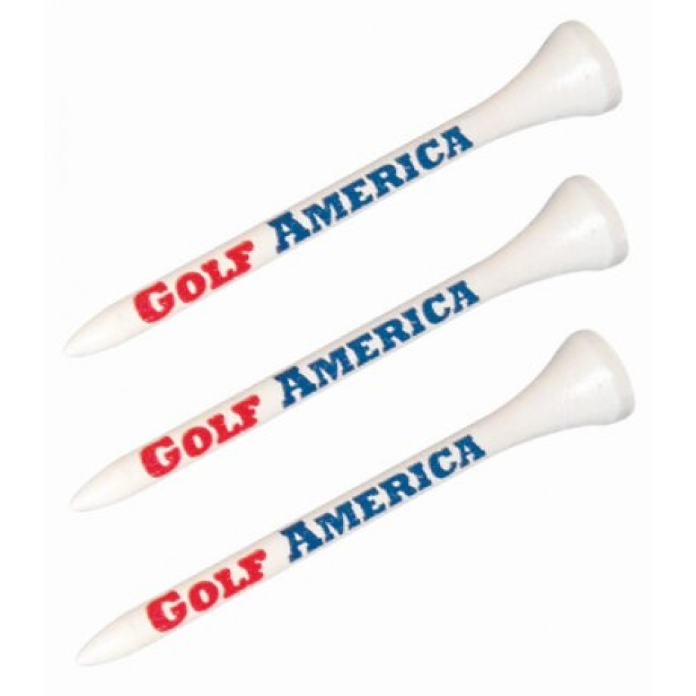 3 1/4" Golf Tee / 2 Color with Logo