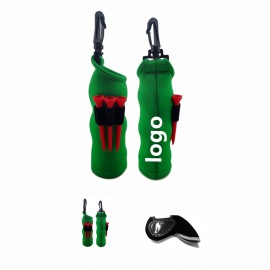 Neoprene Golf Ball Holder with Logo  Neoprene Golf Ball Holder with Logo