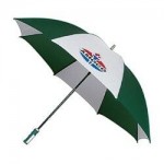 62" Wind Breaker Golf Umbrella with Full Color Process Imprint Logo Printed