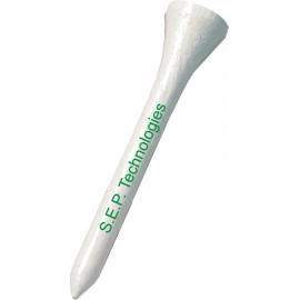 2 1/8" Golf Tee / 1 Color (Bulk) with Logo