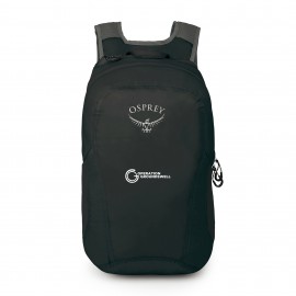 Personalized Osprey Ultralight Stuff Pack - Black  Personalized Osprey Ultralight Stuff Pack - Black