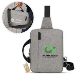 Recycled Sling Daypack with Logo