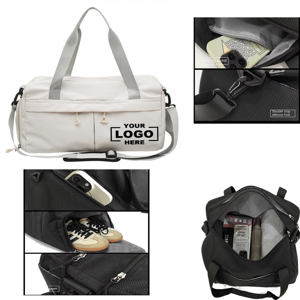Versatile Waterproof Sports Gym Bag with Logo Versatile Waterproof Sports Gym Bag with Logo