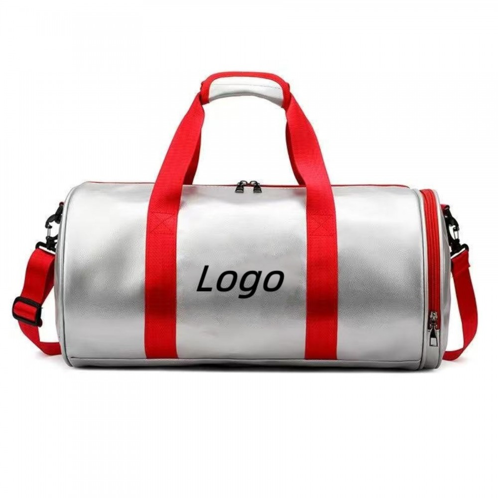 Logo Branded Custom Gym Bags Sports Duffle Bag with Independent Shoe Compartment