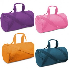 Logo Branded Medium Eco Friendly Fashion Barrel Duffel Bag  Logo Branded Medium Eco Friendly Fashion Barrel Duffel Bag