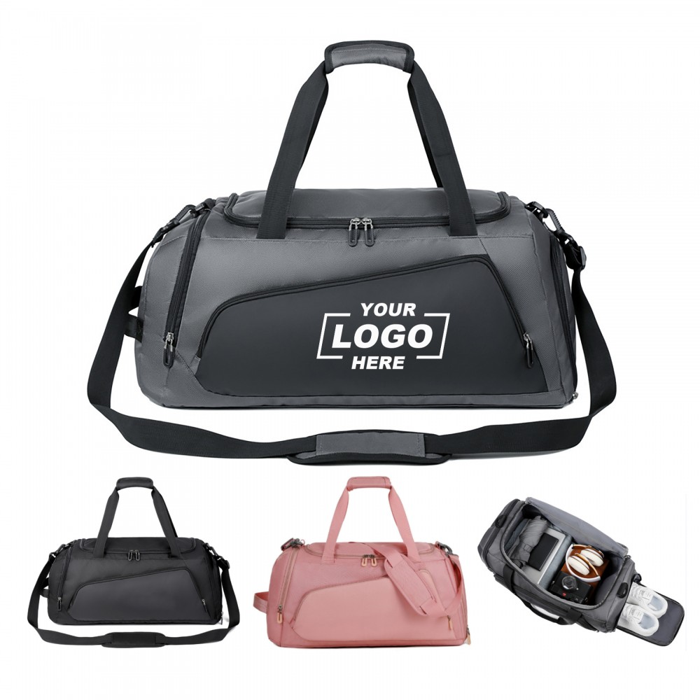 Large Capacity Dry And Wet Separation Travel Bag with Logo Large Capacity Dry And Wet Separation Travel Bag with Logo