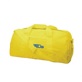 Large Square Duffel Bag with Logo
