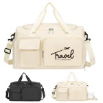 Duffel with Shoe Section with Logo