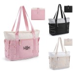 Sporty Travel Duffel Bag with Logo