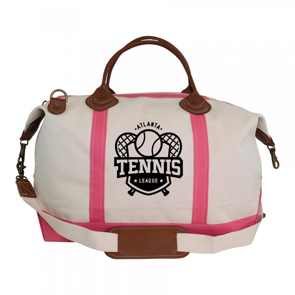 Custom Imprinted Weekender Coral Custom Imprinted Weekender Coral