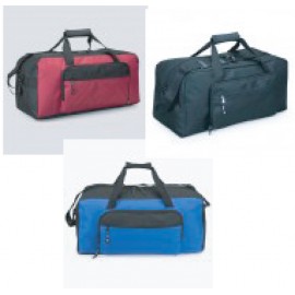 21" 600Denier Polyester Metro Duffel Bag with Logo  21" 600Denier Polyester Metro Duffel Bag with Logo