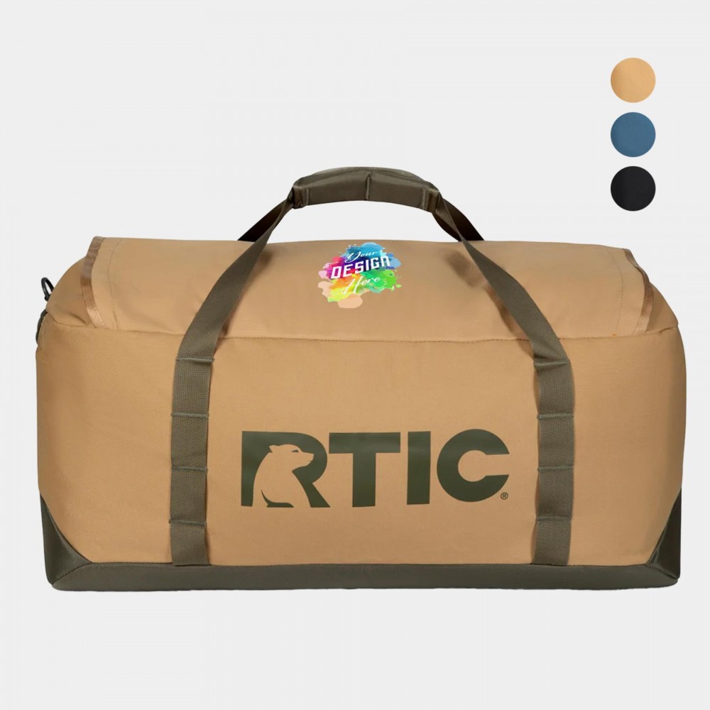 Logo Branded RTIC Road Trip Water-Resistant Duffle Bag (28" x 12") Logo Branded RTIC Road Trip Water-Resistant Duffle Bag (28" x 12")