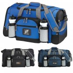 Promotional Expedition Duffel Bag with Shoe Compartment - 25", 600D Polyester (3 Colors)