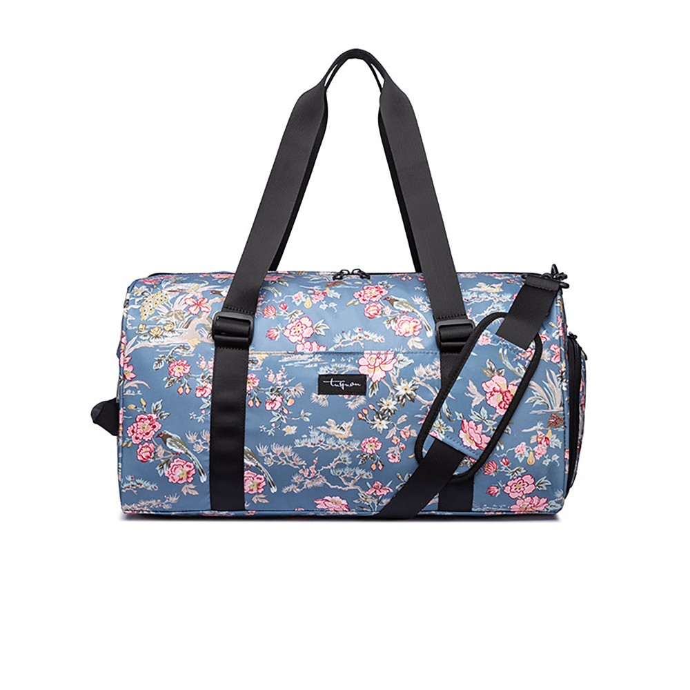 Promotional Women Duffel Gym Weekender Bag with Shoes Pocket