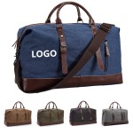 Travel Canvas Duffel Bag. with Logo