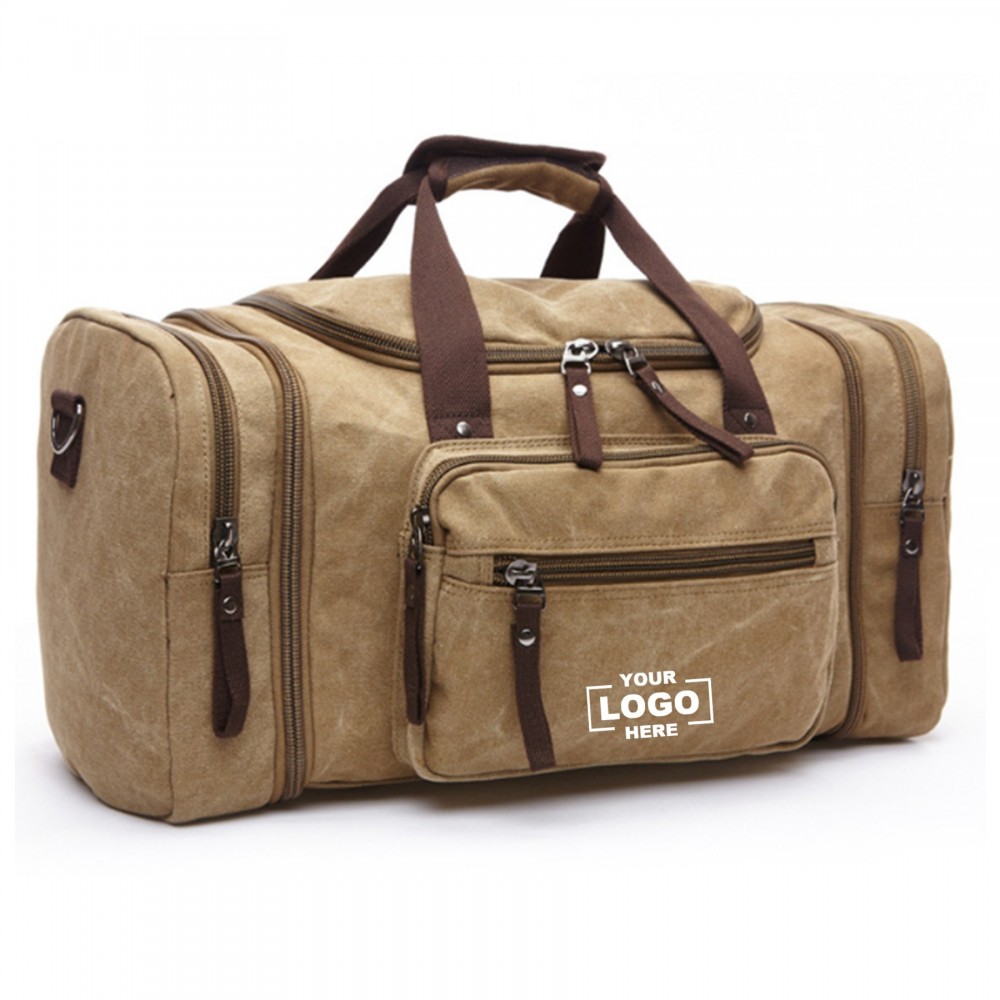 Canvas Travel Duffel Bags with Logo Canvas Travel Duffel Bags with Logo