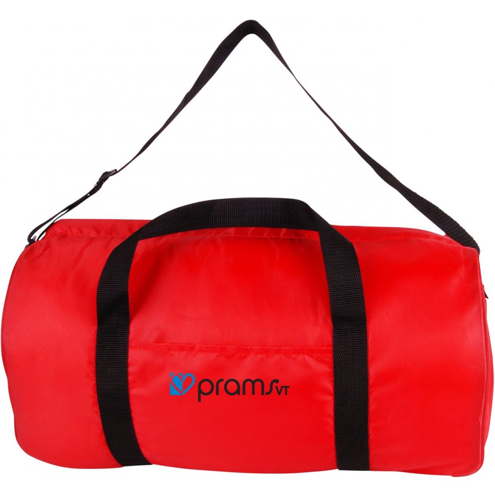 Logo Printed Value Duffle Bag Logo Printed Value Duffle Bag