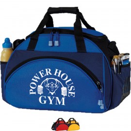 Premium Insulated 18 Pack Duffle Cooler Bag w/ Multiple Pockets (16" x 11" x 8.75") with Logo  Premium Insulated 18 Pack Duffle Cooler Bag w/ Multiple Pockets (16" x 11" x 8.75") with Logo