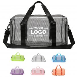 Transparent Sports Bag with Logo  Transparent Sports Bag with Logo