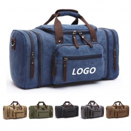 Canvas Duffel Bags for Travel. with Logo