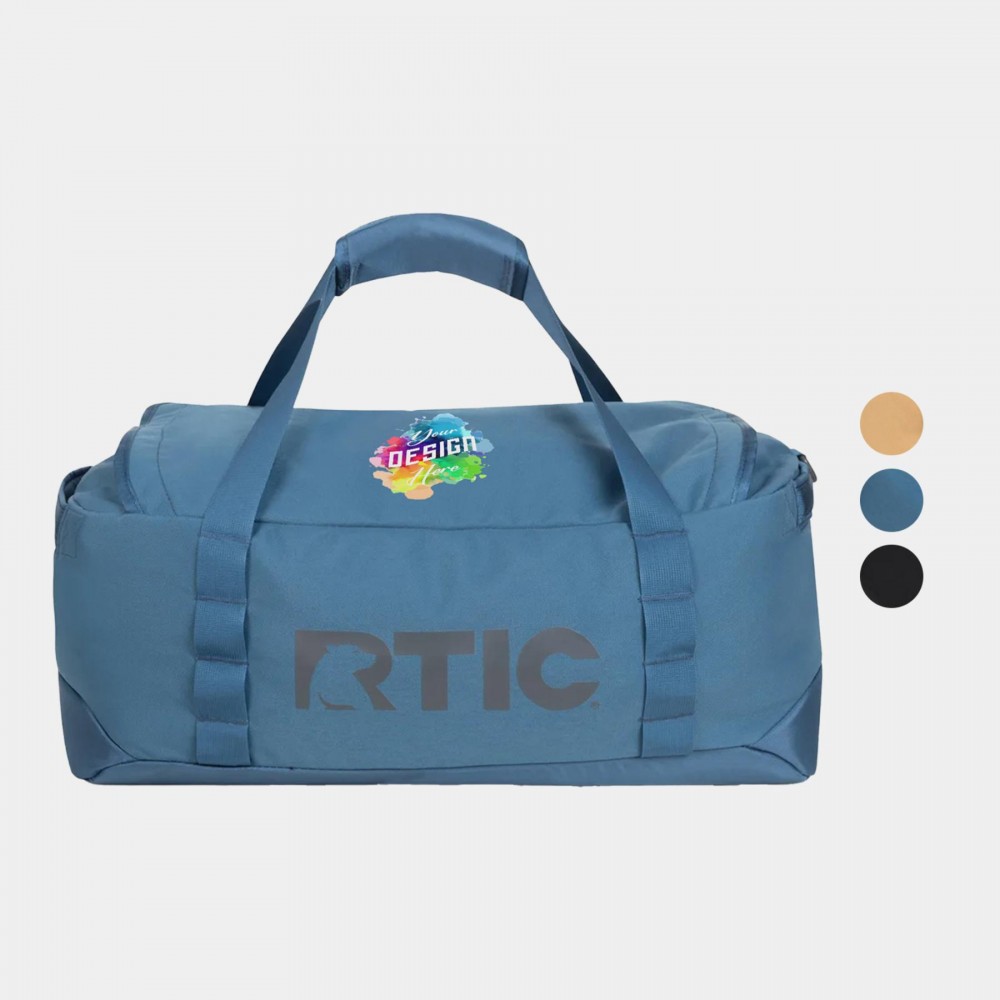 RTIC Road Trip Water-Resistant Duffle Bag (21.5" x 9") with Logo RTIC Road Trip Water-Resistant Duffle Bag (21.5" x 9") with Logo