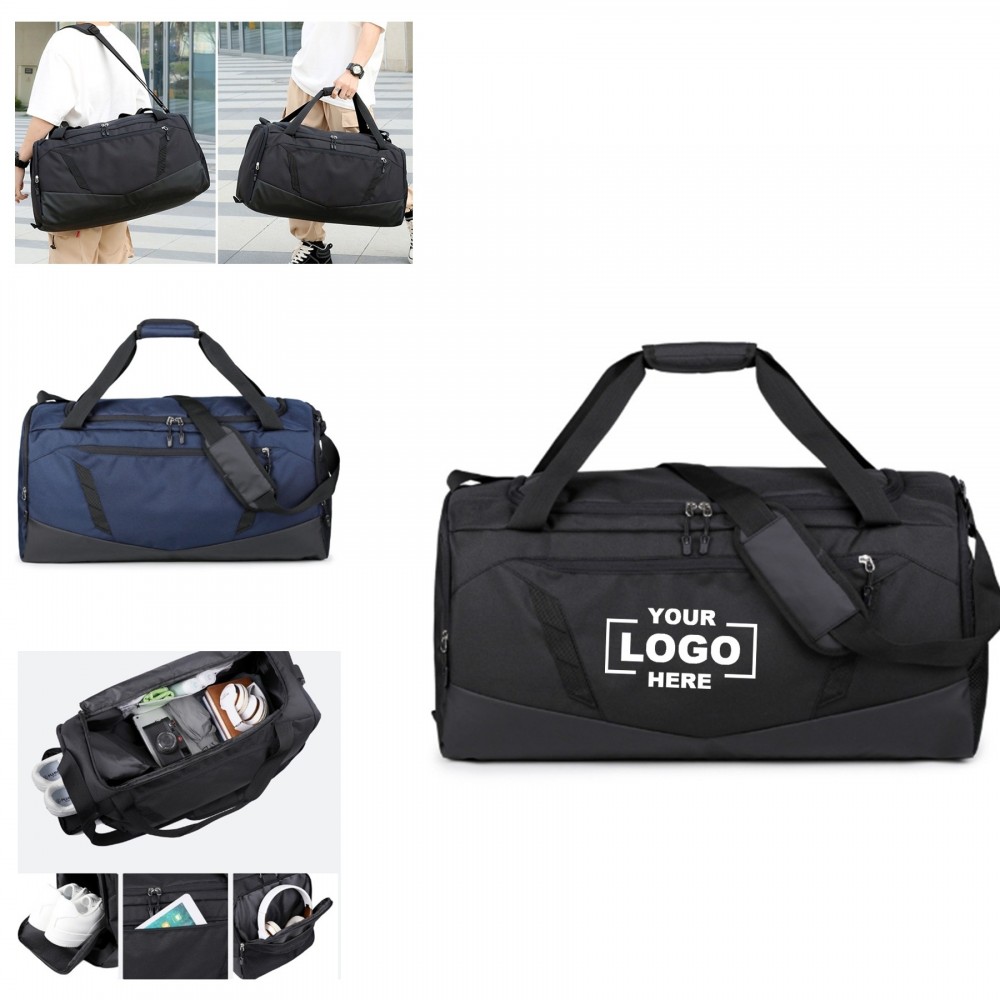 Promotional Large Sports Travel Duffle Bag Gym Bag for Men Women Promotional Large Sports Travel Duffle Bag Gym Bag for Men Women