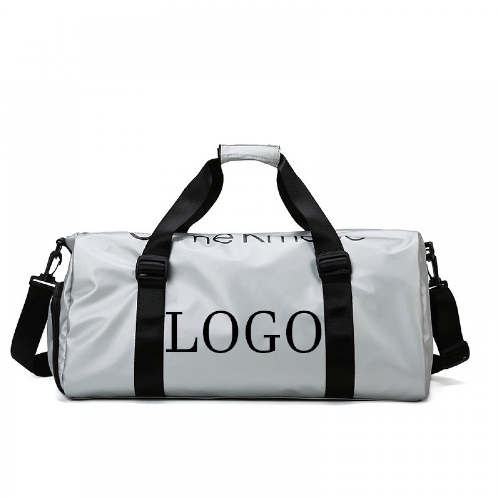 Unisex wet and dry Travel Duffle Bag with Logo
