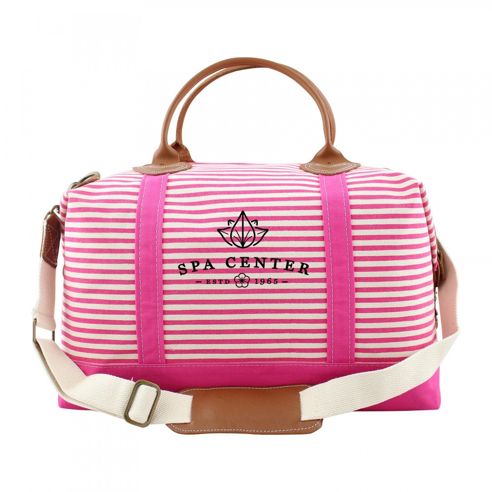 Logo Printed Weekender Hot pink Stripes Logo Printed Weekender Hot pink Stripes