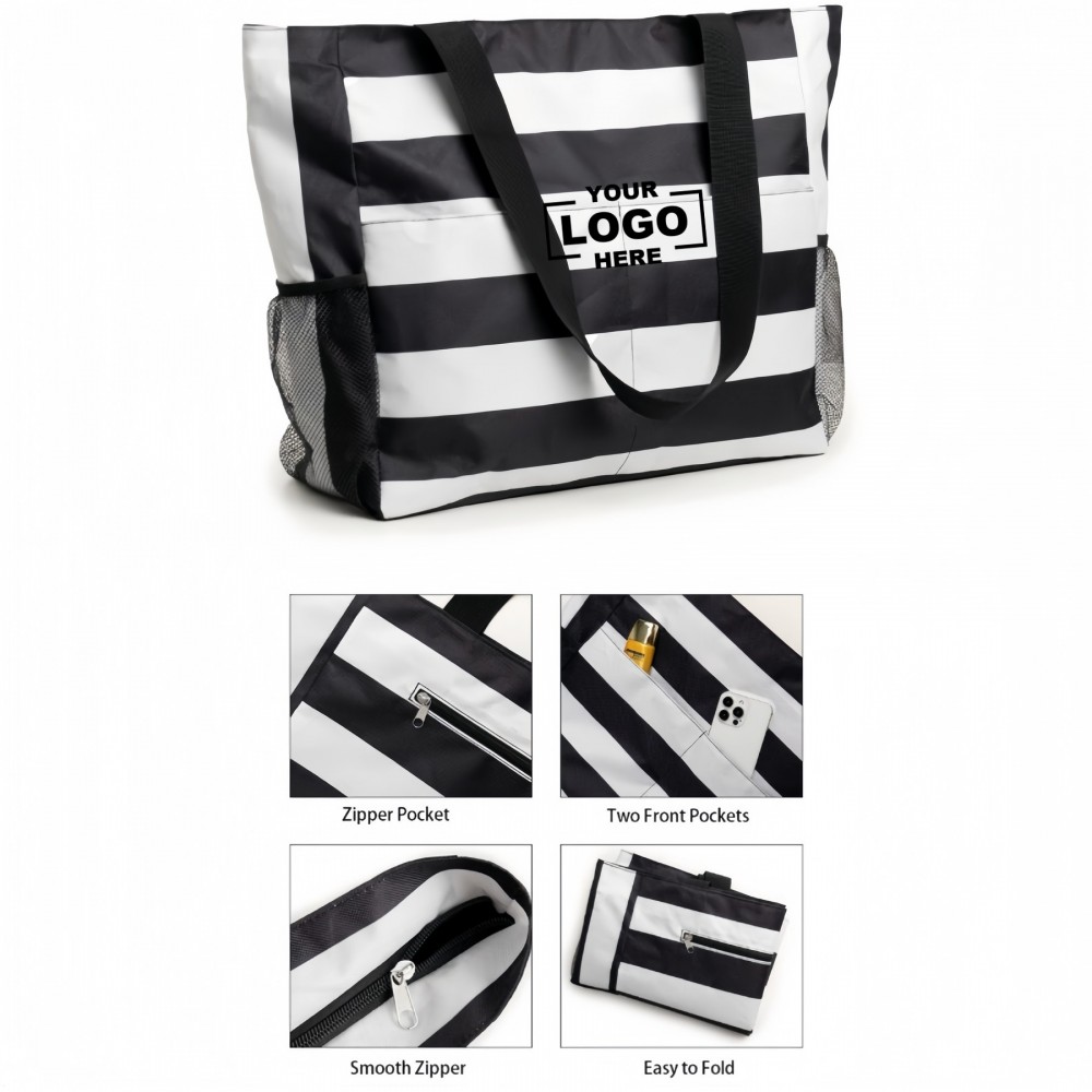 Extra Large Beach Bags Waterproof Sandproof with Logo Extra Large Beach Bags Waterproof Sandproof with Logo