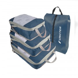 Logo Branded 4 Set Luggage Organizers  Logo Branded 4 Set Luggage Organizers