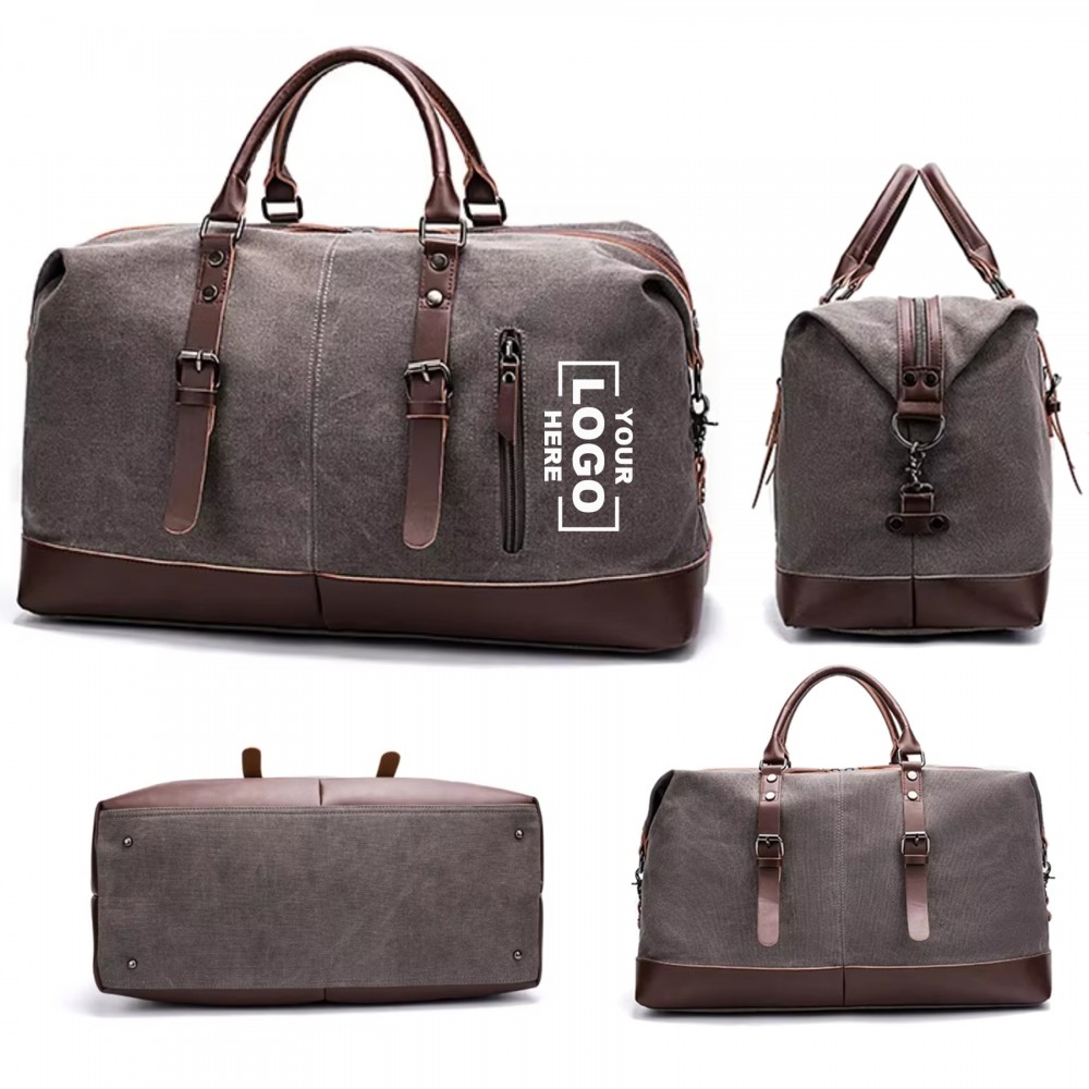 DualMode Canvas Duffel with Logo