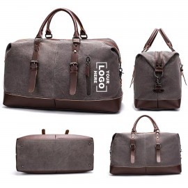 DualMode Canvas Duffel with Logo