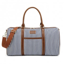 Women Travel Duffel Weekender Carryon Shoulder Tote Bag with Logo