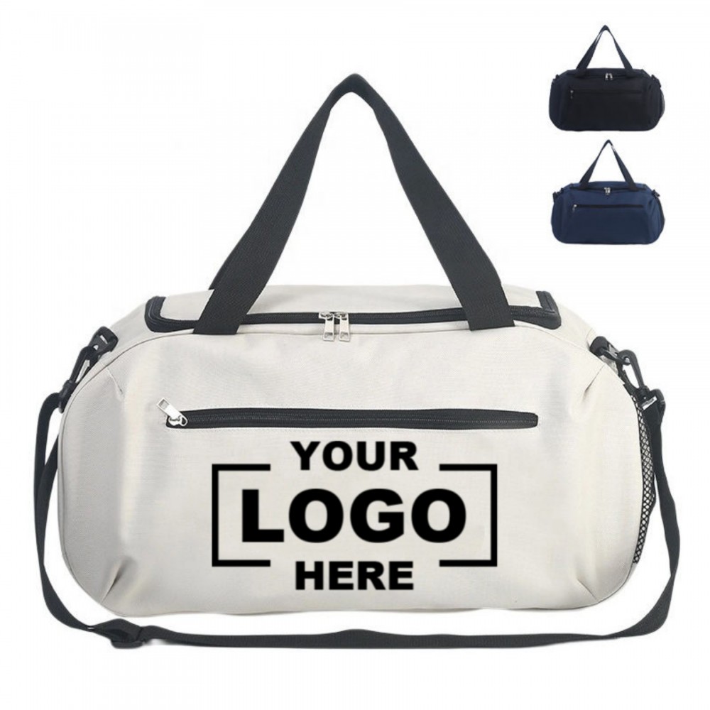 Oxford Fitness Shoulder Bag with Logo