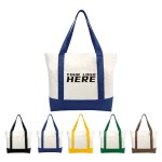 Canvas Boat Tote Bag with Logo